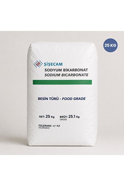Genel Markalar Sodyum Bikarbonat (Şişecam) İngiliz Karbonatı Gıda Tipi 25 Kg