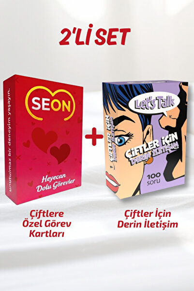 Metranya Çiftlere Özel Kart Oyunu Seti, Fantezi Görev Kartları Çiftler İçin D...