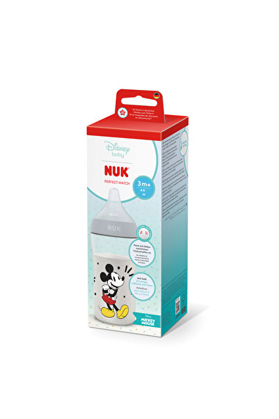 Nuk PM BIB PP TC 260ML MICKEY TET.SI 3+ FLUX M (NKPMBMICGRPP3+M)