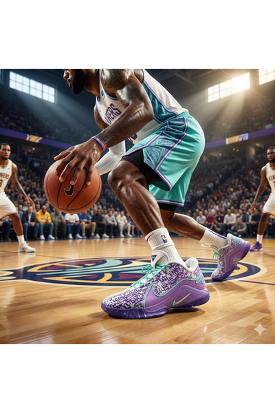 Nike حذاء كرة السلة للرجال 'موجل' من ليبرون XXII