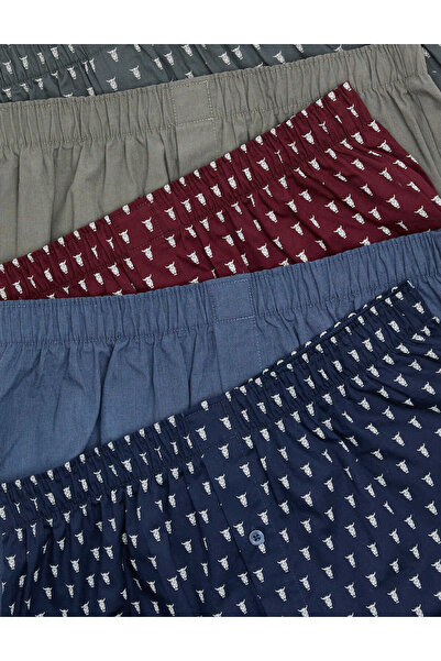 Marks & Spencer 5’li Saf Pamuklu Boxer Seti
