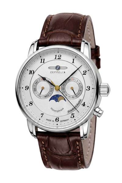 Zeppelin Ceas bărbătesc 8536-1, cuarț, 40mm, 5ATM