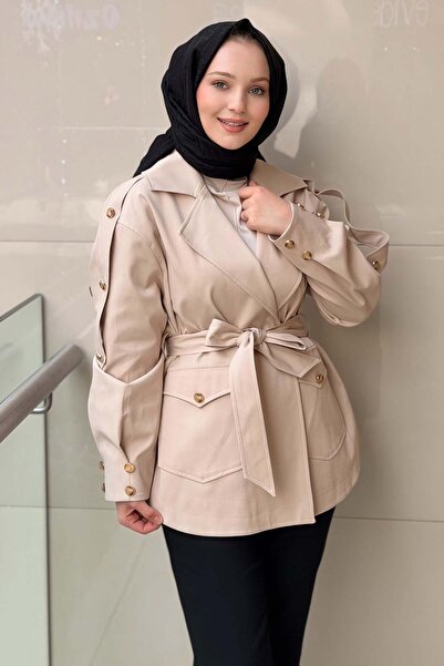 Missemramiss Virelle Short Trench Coat