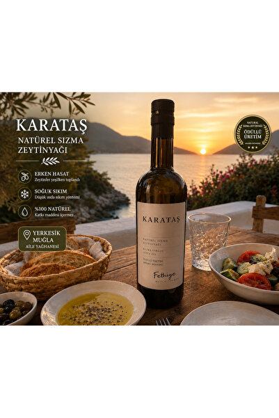 KARATAŞ ZEYTİN ve ZEYTİNYAĞI Karataş Naturel Sızma Zeytinyağı 700 ml – Erken ...