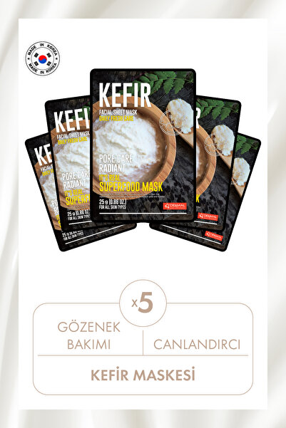 Dermal Pore-Caring and Revitalizing Kefir Mask X5 Pieces