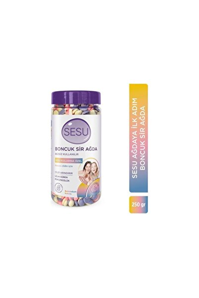 Sesu Kömürlü Boncuk Sir Ağda 250 gr