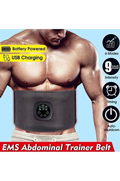 Arabest Intelligent USB Rechargeable EMS Fitness Belt, for Muscle Training We...