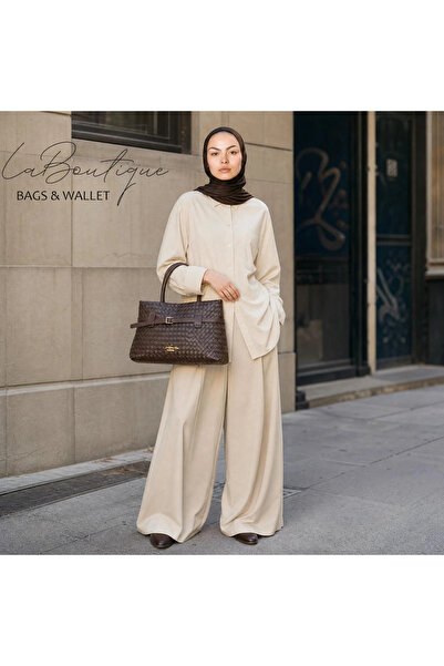 LA BOUTIQUE Lb Bag 5418 Brown Basket