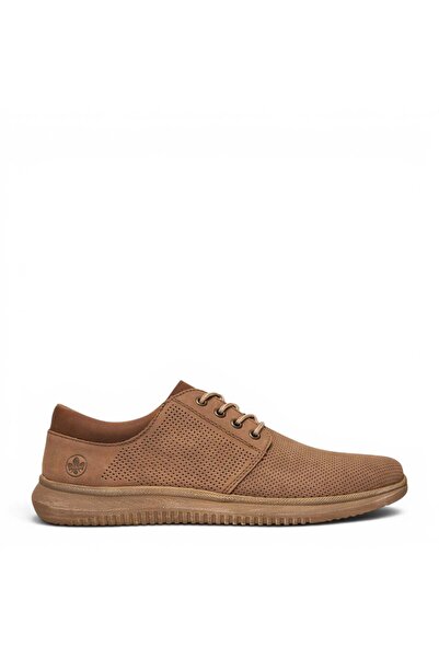 Rieker Pantofi casual de vară, bărbați, RIEKER, 10405-25, bej, - piele 41