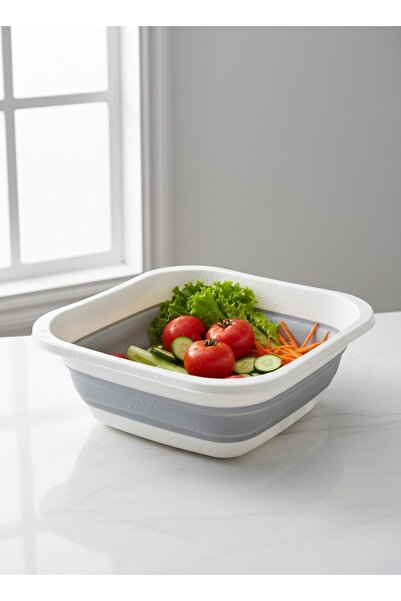 GLRHOME Katlanabilir akordiyon süzgeç 37.5cm x 30.5cm