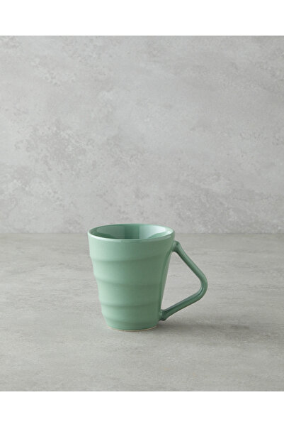 English Home Twisty Seramik Kupa 255 ml Yeşil