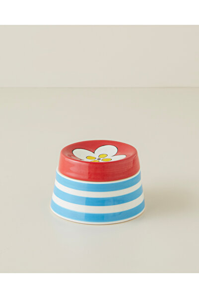 English Home Jonah Stoneware Dekoratif 10x10x6 cm Multicolor