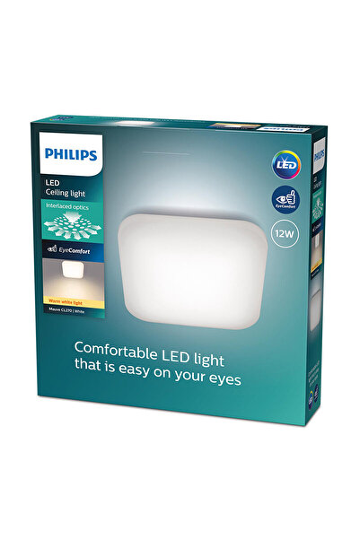 Philips Mauve Kare Plafonyer 12w 2700k
