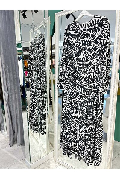 Modario Zühre Muse Dress - Black-White - 44