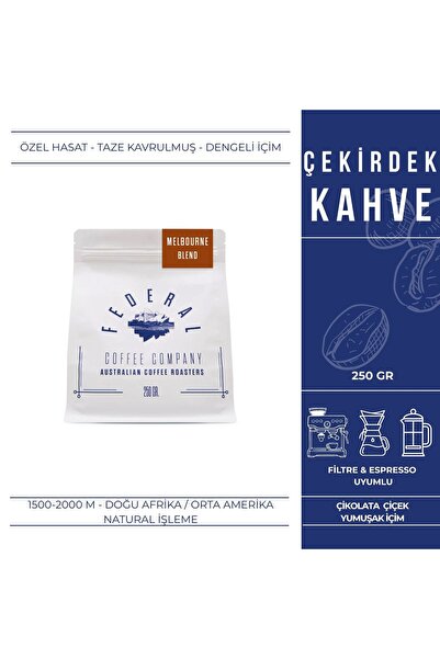 FEDERAL COFFEE COMPANY Melbourne Blend ( Çekirdek Kahve) 250gr
