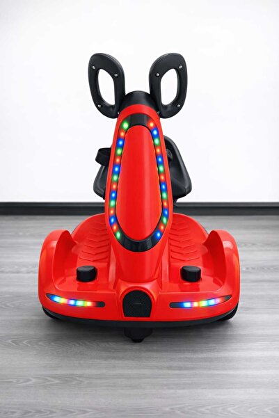 Scooter Kids' Electric Drift Scooter - 360 Degree Rotation with LED Lights an...