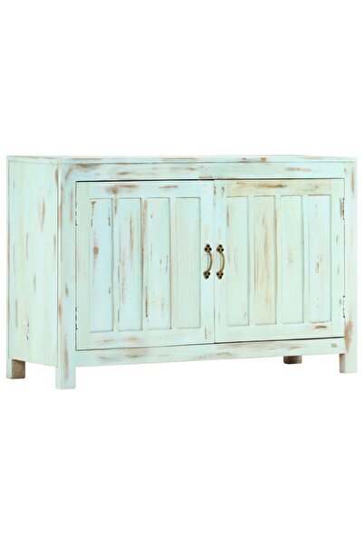 Concept Servantă, albastru deschis, 110x35x70 cm, lemn masiv de mango