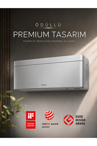Daikin Stylish FTXA25CS 9000 BTU A+++ Wi-Fi Inverter Klima R32 Montaj Dahil