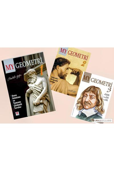 Yazarın Kendi Yayını Mustafa Yağcı My Geometri 1 - 2 - 3 | Üç Kitap 2026 Baskı