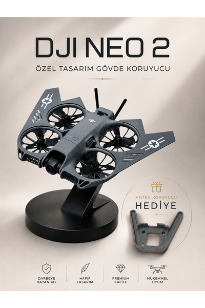 Tofu Djı Neo 2 için Gövde koruyucu + Anten Koruyucu
