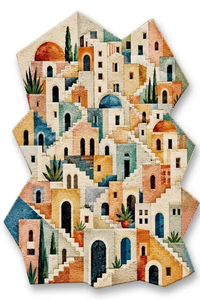 Rugs Modern Halı سجادة زخرفية حديثة منسوجة بنمط مختلط من SDT sdt3553