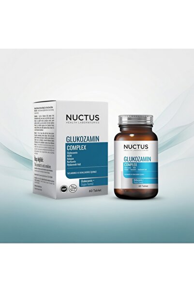 Nuctus Glukozamin 60 TABLET - Gümüşdüğme Ekstraktı ve Curcumin ile güçlendirdik.