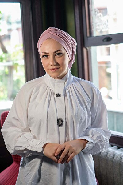 HÜRREMBONE SARAYDAN GELEN GÜZELLİK Πούδρα ντραπέ Casual Hijab Bonnet Sandy Ga...