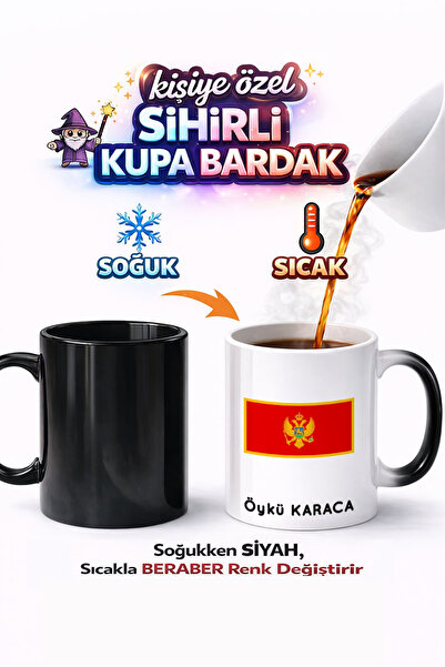Kirbi Reklam كوب سحري من البورسلين مطبوع على الوجهين بعلم البوسنة والهرسك من ...