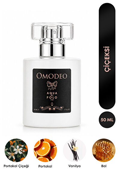 Aqua Di Polo 1987 Omodeo EDP Kadın Parfüm 50ml | Çiçeksi | Yeşil Mandalina, S...