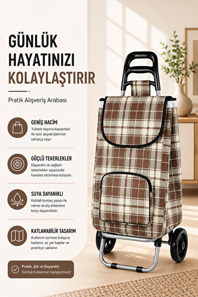 Vadi Katlanabilir Ses Yapmaz Tekerlekli Su Geçirmez Çantalı Alüminyum Gövdeli...