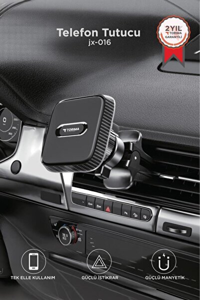 Torima Araç İçi Telefon Tutucu Çok Amaçlı Car Holder JX016 Siyah