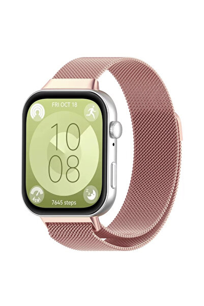 Tech-Protect Λουράκι Milanese, για Huawei Watch Fit 3, Μαγνητικό, Μεταλλικό Ύ...