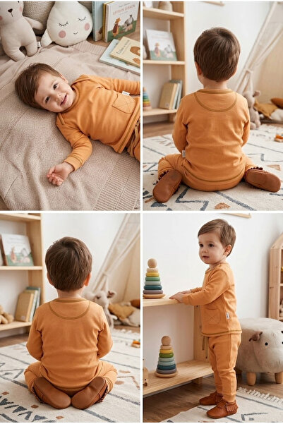 meyastore Baby Suit with Sewing Detail
