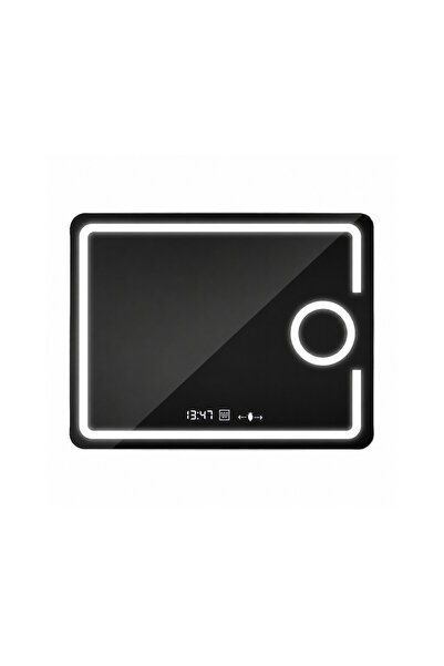 OPTIM DEKO Oglindă de baie LED premium 80 mm x 60 mm