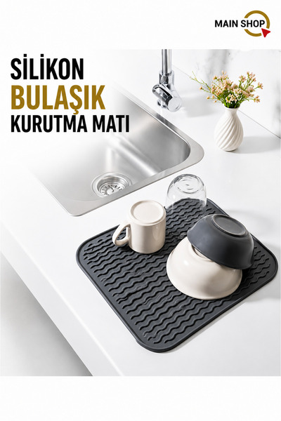 MAİN SHOP Kaymaz Bulaşıklık Çok Amaçlı Mat M-143