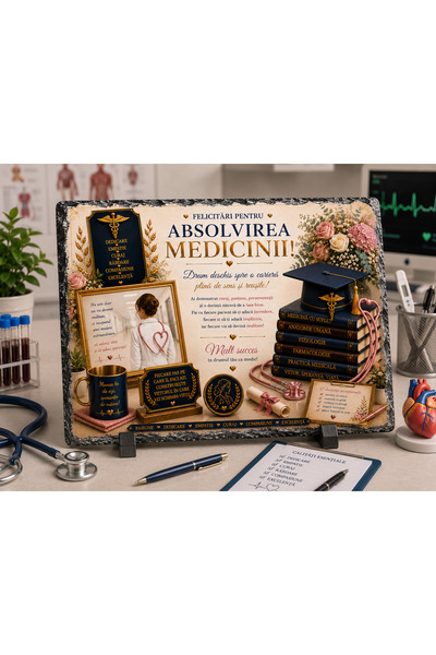 hiperborea Placă ardezie - Absolvirea Medicinei pentru Doctoriță