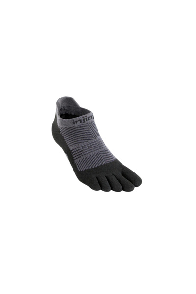 injinji جوارب نسائية خفيفة الوزن غير مرئية كولماكس - مقاس M/L - أسود