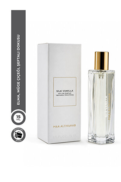 Maa Althahab Silk Vanilla EDP Cep Boyu 15 ml Kadın Parfüm