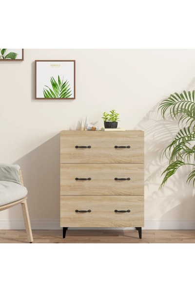 Concept Servantă, stejar sonoma, 69,5x34x90 cm, lemn prelucrat