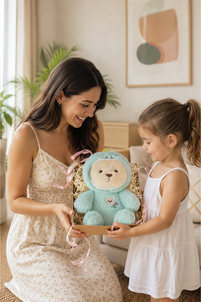 Özgüner Oyuncak "Puffy Plush Toy with Hood - Soft and Cute, Fun Companion for...