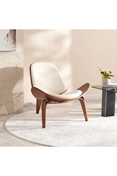 PAN HOME Karpos Accent Chair - White