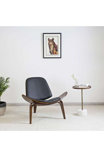 PAN HOME Karpos Accent Chair - Black