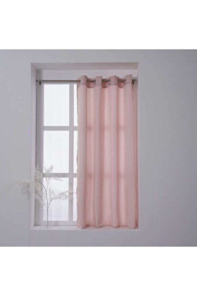 PAN HOME Room Essential Textured Curtain 135x160cm -blush