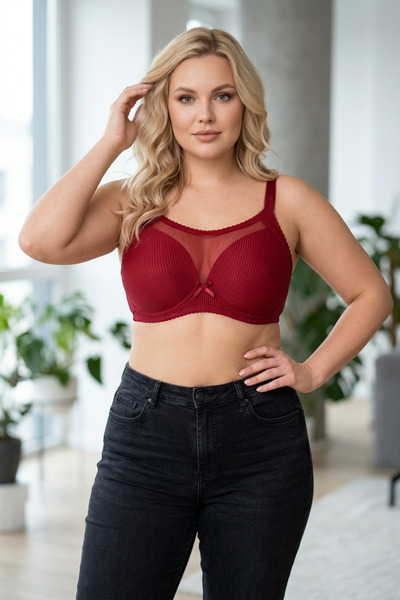 C CUP RADIO SPONGE SIDE SUPPORT WIRE BRA