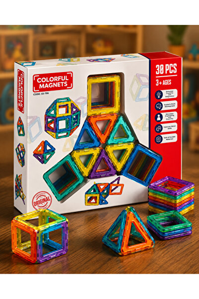 BYR Byrurg 03 705 Colorful Magnets 30 Pieces - Byrnew