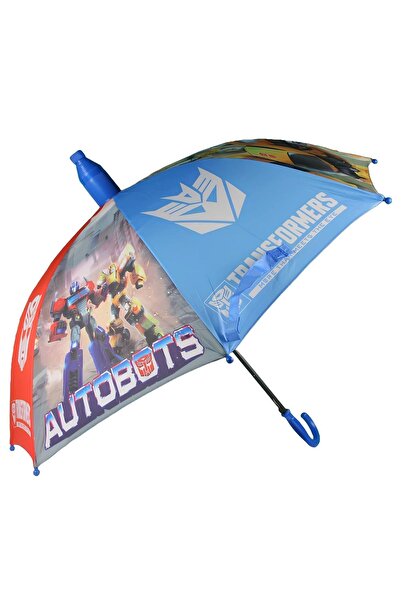 TOYFEST Koruma Kılıflı Trans-formers Lisanslı Şemsiye - Model 1