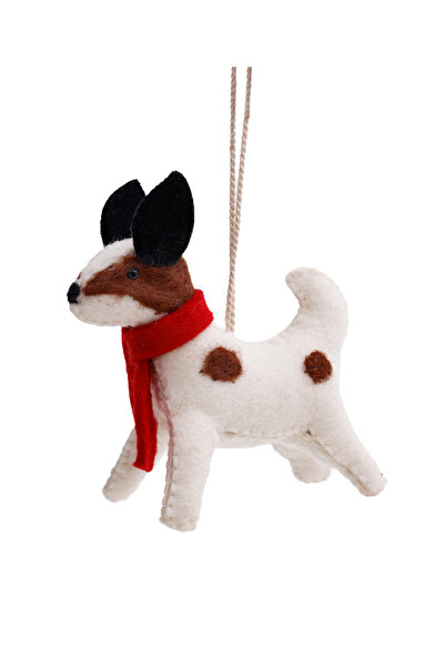 Yargıcı Keçe Yılbaşı Ağaç Süsü (9 cm)