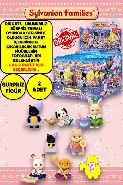 TOYFEST Sylvanian Families Minifigür Sihirli Kostüm Serisi Temalı Sürpriz Min...
