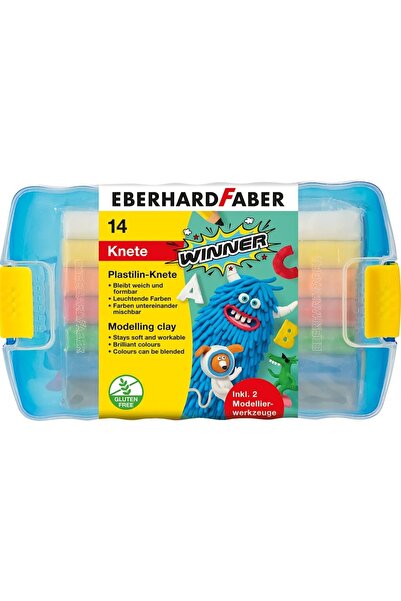 Eberhard Faber Plastilină 10 culori cutie de plastic