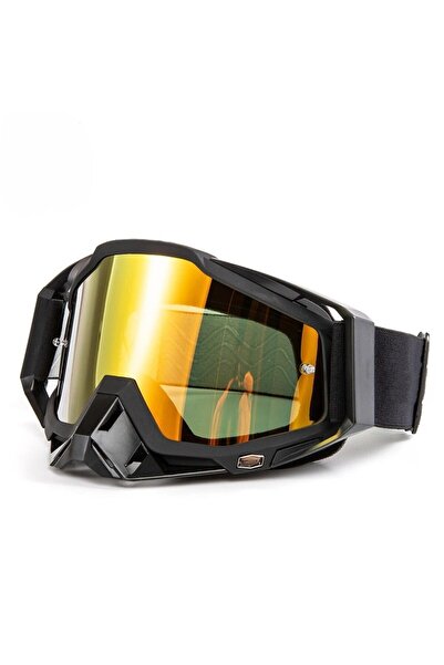 MOTOANL Motosiklet Motocross Gözlük Polikarbonat Lens Profesyonel Mx Atv Endu...